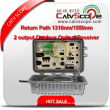 Return Path 1310nm/1550nm 2 Output Outdoor Optical Receiver 1/RF 1310 or 1550 Outdoor Optical CATV Node